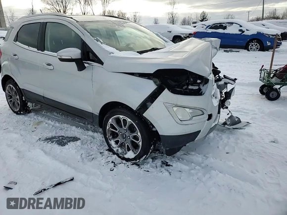 2019 Ford EcoSport Titanium with VIN MAJ3S2KE2KC268213, listed as a Copart auction lot 88722635 with 88,449 mi miles and Salvage Title. Bid and sale history available at DreamBid. Image 12.