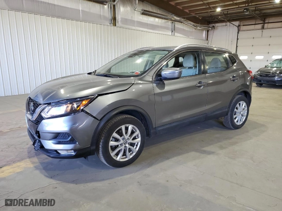2020 Nissan Rogue Sport S with VIN JN1BJ1CW0LW389156, listed as a Copart auction lot 74247184 with 52,533 mi miles and Salvage Title. Bid and sale history available at carsss.com. Image 1.