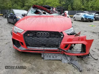2019 Audi RS 3 with VIN WUABWGFF4KA904106, listed as a Copart auction lot 72851844 with Not provided miles and Salvage title. Bid and sale history available at DreamBid. Image 5.