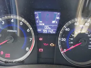 2014 Hyundai Accent GLS with VIN KMHCU4AE6EU766796, listed as a IAAI auction lot 41933743 with 99,142 mi miles. Bid and sale history available at carsss.com. Image 15.