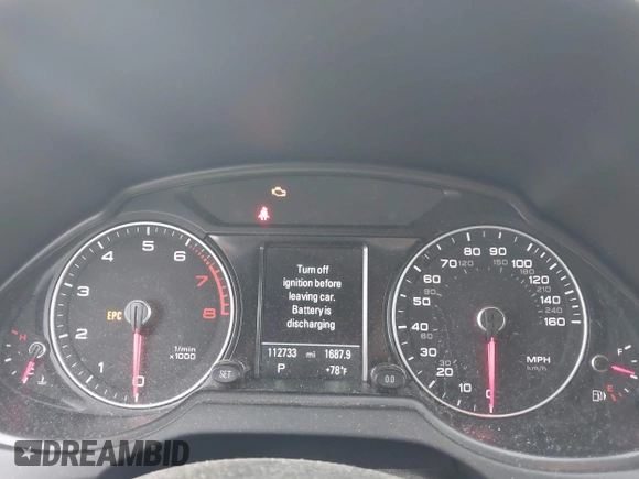 2015 Audi Q5 Premium Plus with VIN WA1LFAFP8FA139294, listed as a IAAI auction lot 42317397 with 112,733 mi miles and . Bid and sale history available at DreamBid. Image 7.