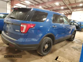 2019 Ford Police Interceptor Utility z VIN 1FM5K8AT2KGB15728, wystawiony jako Copart lot #47269075 z przebiegiem 101 595 mil mil oraz Czysty tytuł • Clean title. Historia ofert i sprzedaży dostępna na DreamBid. Obrazek 3.