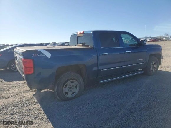 2015 Chevrolet Silverado 1500 LTZ with VIN 3GCUKSECXFG225654, listed as a Copart auction lot 41747715 with 134,047 mi miles and Salvage Title. Bid and sale history available at carsss.com. Image 3.