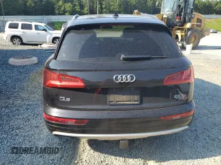 2018 Audi Q5 Premium with VIN WA1ANAFY1J2014241, listed as a Copart auction lot 62495955 with 85,503 mi miles and Salvage title. Bid and sale history available at DreamBid. Image 6.