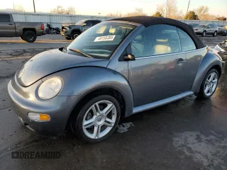 2005 Volkswagen Beetle GLS with VIN 3VWCD31Y15M308576, listed as a Copart auction lot 44155305 with 163,353 mi miles and Salvage title. Bid and sale history available at DreamBid. Image 1.