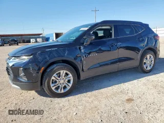 2021 Chevrolet Blazer LT with VIN 3GNKBBRAXMS533344, listed as a Copart auction lot 59515525 with 30,327 mi miles and Salvage title. Bid and sale history available at DreamBid. Image 1.