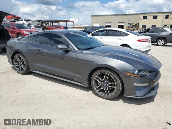 2020 Ford Mustang EcoBoost with VIN 1FA6P8TH4L5134805, listed as a Copart auction lot 55942155 with 93,729 mi miles and Clean title. Bid and sale history available at DreamBid. Image 4.