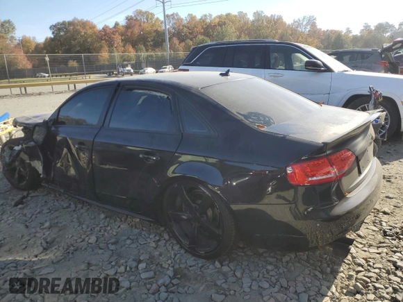 2012 Audi A4 Prestige с VIN WAUKFAFL2CA095395, выставлен на аукционе Copart как лот 78609894 с пробегом Не указан миль и Списание • Salvage title. История ставок и продаж доступна на DreamBid. Изображение 2.