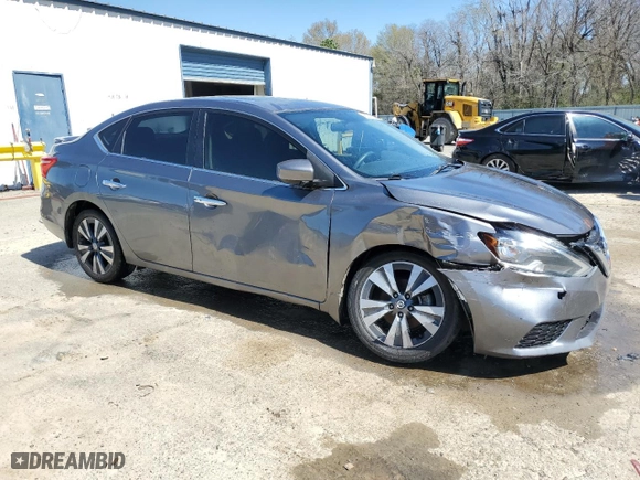 2019 Nissan Sentra S with VIN 3N1AB7AP4KY209675, listed as a Copart auction lot 49221925 with 159,216 mi miles and Salvage Title. Bid and sale history available at carsss.com. Image 4.