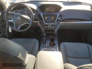 2015 Acura MDX Tech Pkg with VIN 5FRYD4H43FB027627, listed as a Copart auction lot 89115365 with 115,282 mi miles and Salvage Title. Bid and sale history available at carsss.com. Image 8.