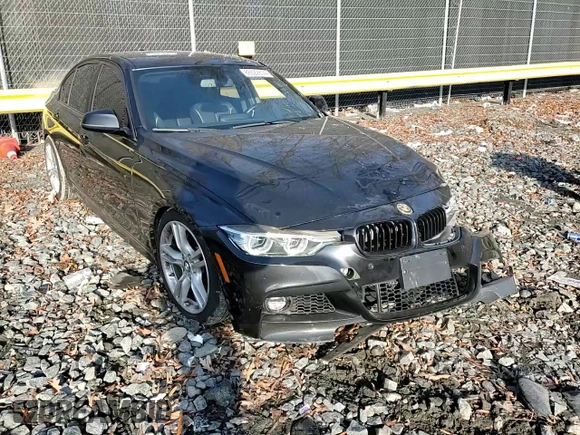 2017 BMW 3 Series 340i xDrive with VIN WBA8B7C52HK858192, listed as a Copart auction lot 86522814 with 97,512 mi miles and Salvage Title. Bid and sale history available at carsss.com. Image 11.