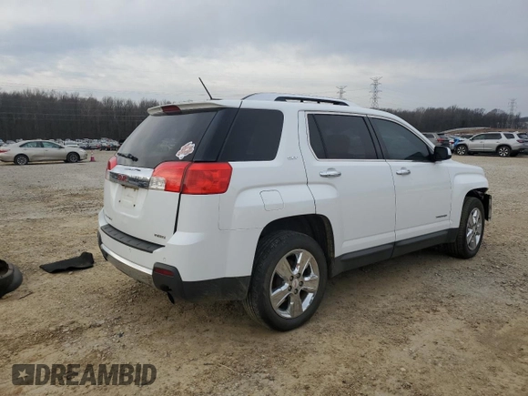 2015 GMC Terrain SLT with VIN 2GKFLYE30F6161620, listed as a Copart auction lot 47570405 with 195,243 mi miles and Clean Title. Bid and sale history available at DreamBid. Image 3.