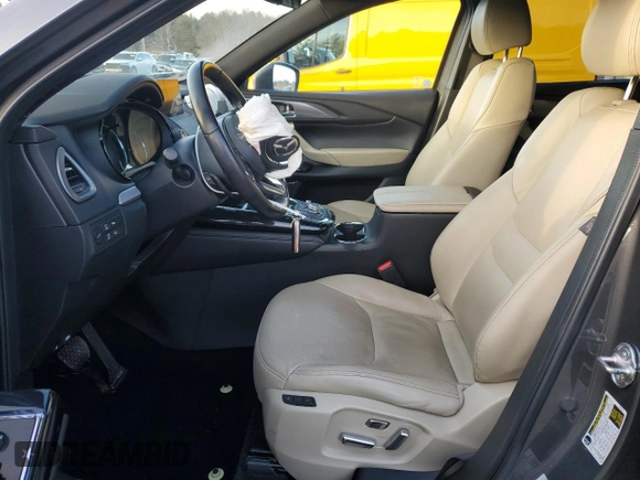 2023 Mazda CX-9 Grand Touring with VIN JM3TCBDY9P0632965, listed as a Copart auction lot 45924105 with 37,372 mi miles and Salvage title. Bid and sale history available at DreamBid. Image 7.