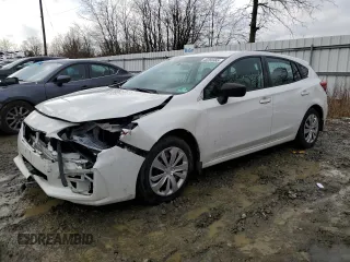 2018 Subaru Impreza with VIN 4S3GTAA66J3703584, listed as a Copart auction lot 45266985 with 90,893 mi miles and Salvage title. Bid and sale history available at DreamBid. Image 1.