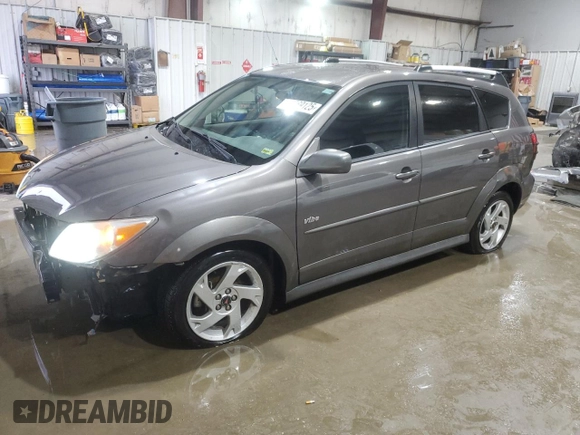 2007 Pontiac Vibe with VIN 5Y2SL65857Z432980, listed as a Copart auction lot 47569125 with 80,797 mi miles and Salvage Title. Bid and sale history available at carsss.com. Image 1.