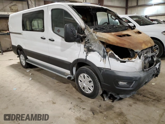 2021 Ford Transit Cargo с VIN 1FTBR1Y8XMKA57086, выставлен на аукционе Copart как лот 41870105 с пробегом Не указан миль и Списание • Salvage title. История ставок и продаж доступна на DreamBid. Изображение 4.