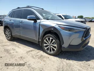 2022 Toyota Corolla Cross XLE z VIN 7MUDAABG8NV035698, wystawiony jako Copart lot #51825195 z przebiegiem 40 987 mil mil oraz Szkoda całkowita • Salvage title. Historia ofert i sprzedaży dostępna na DreamBid. Obrazek 4.