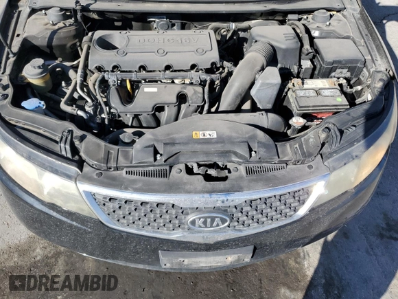 2012 Kia Forte SX with VIN KNAFW4A33C5595200, listed as a Copart auction lot 43067825 with 147,022 mi miles and Salvage Title. Bid and sale history available at carsss.com. Image 11.