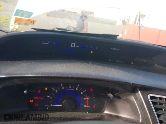 2015 Honda Civic Sedan LX with VIN 19XFB2F58FE292421, listed as a IAAI auction lot 42096298 with 141,594 mi miles. Bid and sale history available at carsss.com. Image 7.
