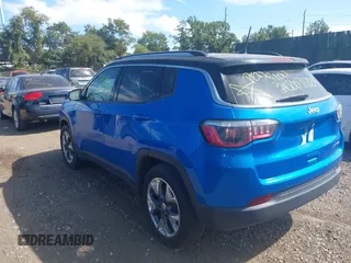 2020 Jeep Compass Limited with VIN 3C4NJCCB4LT125706, listed as a IAAI auction lot 40393170 with Not Provided miles and . Bid and sale history available at DreamBid. Image 3.