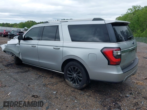 2019 Ford Expedition Max Limited with VIN 1FMJK1KT4KEA58660, listed as a IAAI auction lot 41937220 with 167,729 mi miles and . Bid and sale history available at DreamBid. Image 3.