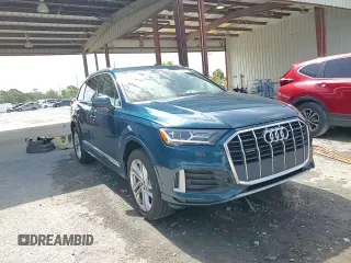 2020 Audi Q7 Premium Plus with VIN WA1LJAF72LD009455, listed as a Copart auction lot 59752025 with Not provided miles and Non repairable. Bid and sale history available at DreamBid. Image 15.