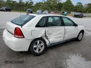 2005 Chevrolet Malibu Maxx LS with VIN 1G1ZT64885F102855, listed as a Copart auction lot 81353574 with 136,194 mi miles and Non Repairable. Bid and sale history available at carsss.com. Image 3.