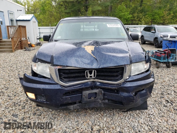 2012 Honda Ridgeline RT with VIN 5FPYK1F27CB454710, listed as a Copart auction lot 57634595 with 168,131 mi miles and Salvage title. Bid and sale history available at DreamBid. Image 5.