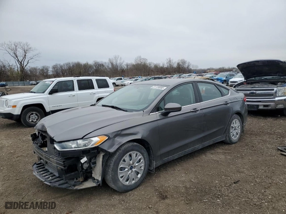 2014 Ford Fusion S with VIN 1FA6P0G76E5393950, listed as a Copart auction lot 51120085 with 93,671 mi miles and Salvage Title. Bid and sale history available at carsss.com. Image 1.