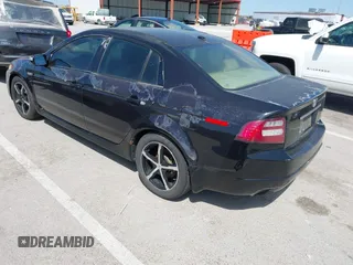 2008 Acura TL with VIN 19UUA66248A023699, listed as a IAAI auction lot 42047324 with 1 mi miles. Bid and sale history available at carsss.com. Image 3.
