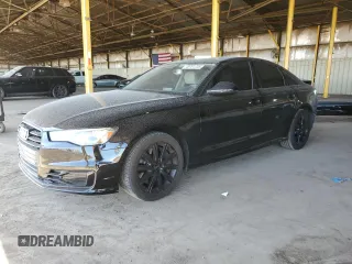2016 Audi A6 2.0T Premium with VIN WAUCFAFC9GN038517, listed as a Copart auction lot 45761745 with 124,335 mi miles and Salvage Title. Bid and sale history available at carsss.com. Image 1.