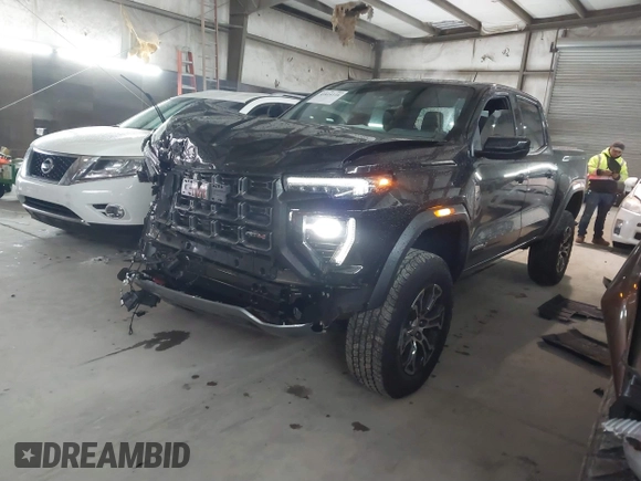 2024 GMC Canyon 4WD AT4 with VIN 1GTP6DEK1R1160278, listed as a IAAI auction lot 41614116 with 8,616 mi miles. Bid and sale history available at carsss.com. Image 17.