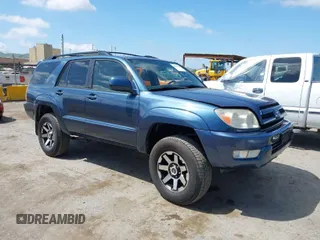 2004 Toyota 4Runner SR5 with VIN JTEBU14RX48024613, listed as a IAAI auction lot 42083302 with 84,700 mi miles and . Bid and sale history available at DreamBid. Image 1.