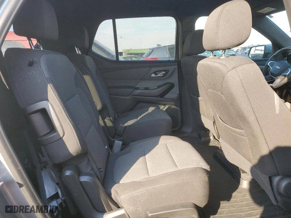 2023 Chevrolet Traverse LT Cloth with VIN 1GNEVGKW6PJ255765, listed as a Copart auction lot 47609645 with 13,670 mi miles and Salvage Title. Bid and sale history available at carsss.com. Image 10.