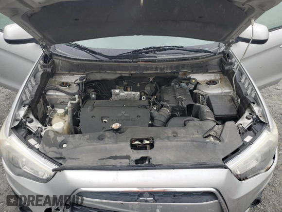 2015 Mitsubishi Outlander Sport ES with VIN 4A4AP3AU3FE015745, listed as a Copart auction lot 51585345 with 114,670 mi miles and Salvage Title. Bid and sale history available at carsss.com. Image 12.