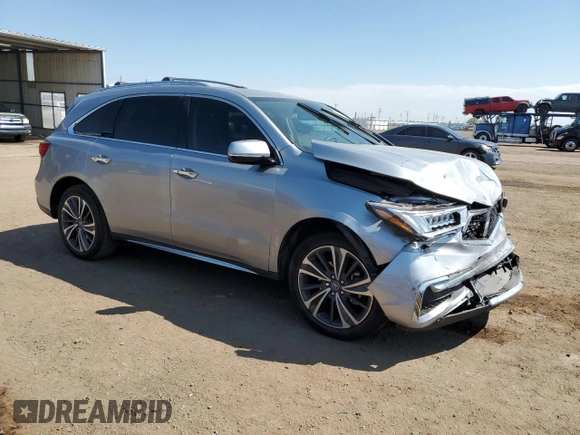 2020 Acura MDX Technology with VIN 5J8YD4H52LL000472, listed as a Copart auction lot 60347275 with 33,804 mi miles and Salvage title. Bid and sale history available at DreamBid. Image 4.