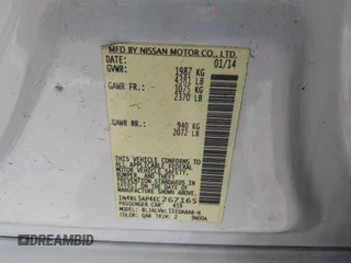 2014 Nissan Altima SL with VIN 1N4BL3AP4EC267165, listed as a IAAI auction lot 42046064 with 154,758 mi miles and . Bid and sale history available at DreamBid. Image 9.