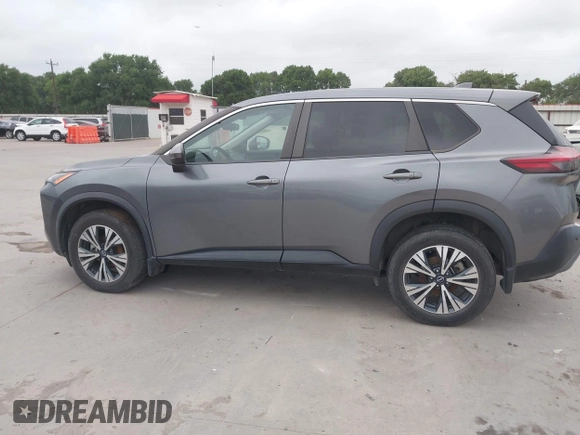 2022 Nissan Rogue SV with VIN 5N1BT3BB8NC695197, listed as a IAAI auction lot 42021604 with 98,091 mi miles and . Bid and sale history available at DreamBid. Image 14.