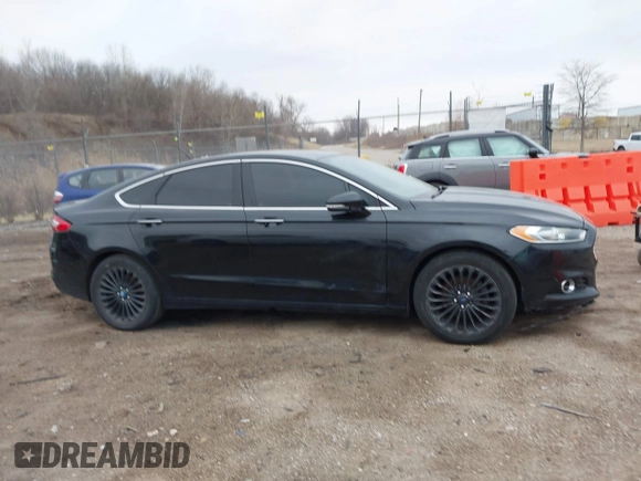 2013 Ford Fusion Titanium with VIN 3FA6P0D99DR130031, listed as a IAAI auction lot 41885596 with 174,687 mi miles. Bid and sale history available at carsss.com. Image 13.