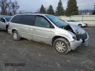 2007 Chrysler Town & Country Touring with VIN 2A4GP54L77R236408, listed as a Copart auction lot 86632764 with Not Provided miles and Salvage Title. Bid and sale history available at DreamBid. Image 4.