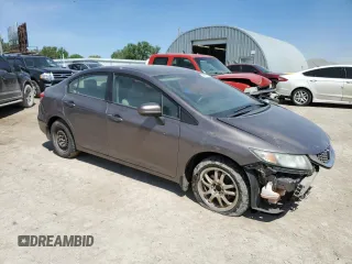 2014 Honda Civic LX z VIN 19XFB2F58EE015699, wystawiony jako Copart lot #54666215 z przebiegiem 211 610 mil mil oraz Szkoda całkowita • Salvage title. Historia ofert i sprzedaży dostępna na DreamBid. Obrazek 4.