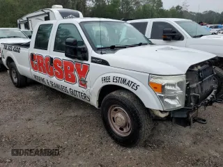 2011 Ford Super Duty F-250 SRW XL with VIN 1FT7W2AT1BEA30812, listed as a Copart auction lot 80519864 with 155,651 mi miles and Salvage Title. Bid and sale history available at carsss.com. Image 4.