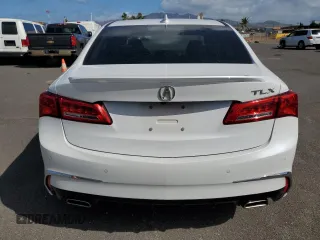 2019 Acura TLX Advance with VIN 19UUB2F80KA009509, listed as a Copart auction lot 48239715 with 44,567 mi miles and Salvage title. Bid and sale history available at DreamBid. Image 6.