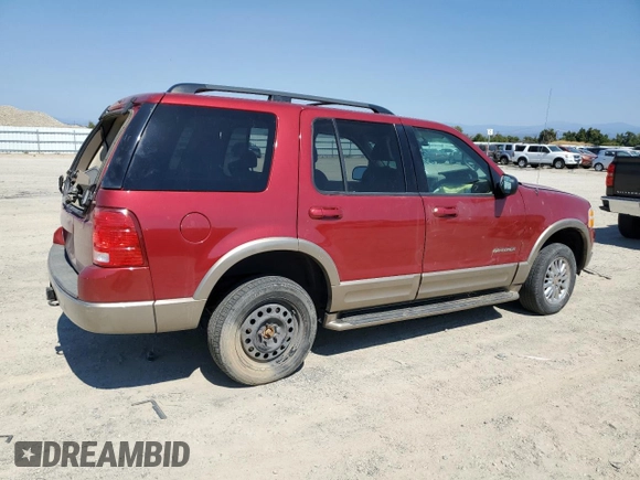2004 Ford Explorer Eddie Bauer with VIN 1FMZU74E24ZA97712, listed as a Copart auction lot 70296244 with Not provided miles and Salvage title. Bid and sale history available at DreamBid. Image 3.