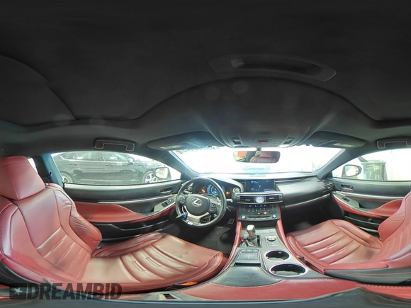 2016 Lexus RC 350 F Sport z VIN JTHSE5BC5G5006614, wystawiony jako Copart lot #54055445 z przebiegiem 141 229 mil mil oraz Czysty tytuł • Clean title. Historia ofert i sprzedaży dostępna na DreamBid. Obrazek 14.