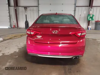 2015 Hyundai Sonata 2.4L SE with VIN 5NPE24AF9FH059327, listed as a IAAI auction lot 41416006 with 127,433 mi miles. Bid and sale history available at carsss.com. Image 17.