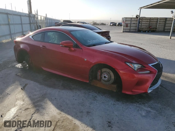 2016 Lexus RC 350 F Sport z VIN JTHHE5BC8G5012000, wystawiony jako Copart lot #42703575 z przebiegiem 121 707 mil mil oraz Czysty tytuł • Clean title. Historia ofert i sprzedaży dostępna na DreamBid. Obrazek 4.