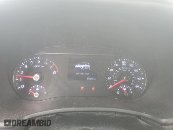 2020 Kia Soul S with VIN KNDJ23AUXL7035741, listed as a Copart auction lot 48952245 with 80,504 mi miles and Salvage Title. Bid and sale history available at DreamBid. Image 9.