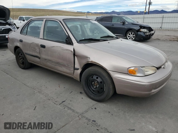 1998 Chevrolet Prizm with VIN 1Y1SK5488WZ412490, listed as a Copart auction lot 49676075 with 151,124 mi miles and Salvage title. Bid and sale history available at DreamBid. Image 4.