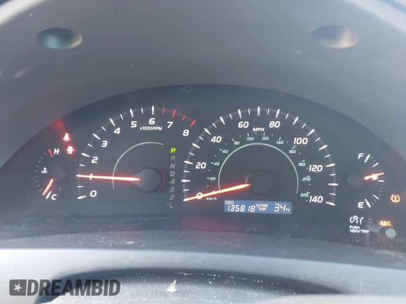 2007 Toyota Camry CE with VIN 4T1BE46K27U719789, listed as a IAAI auction lot 41761056 with 135,818 mi miles and . Bid and sale history available at DreamBid. Image 7.